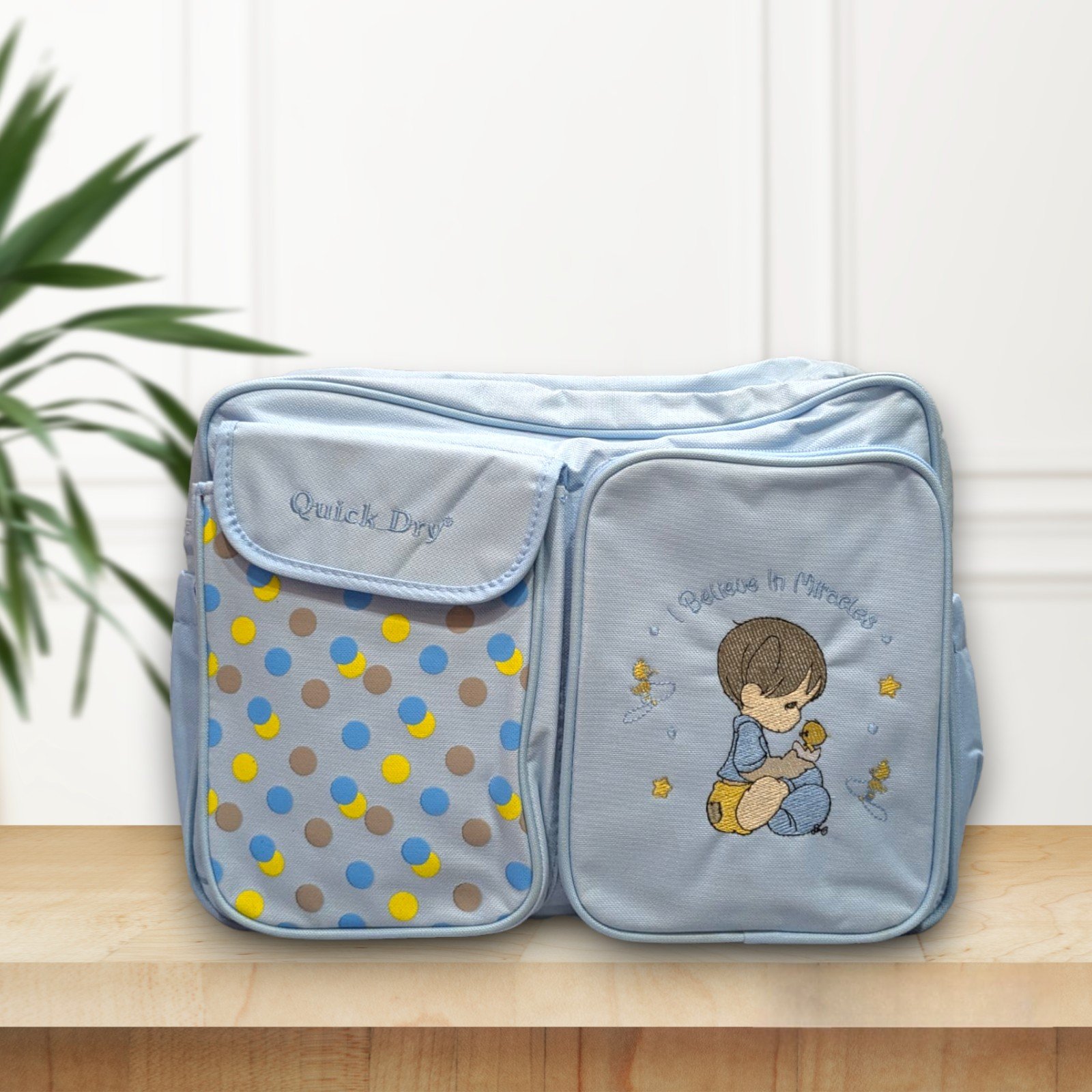 High quality Multi-purpose Mother Bag Blue
